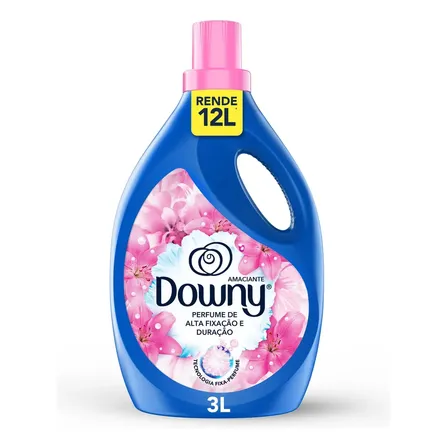 Amaciante Downy Concentrado Frescor Da Primavera 3l Rende 12l