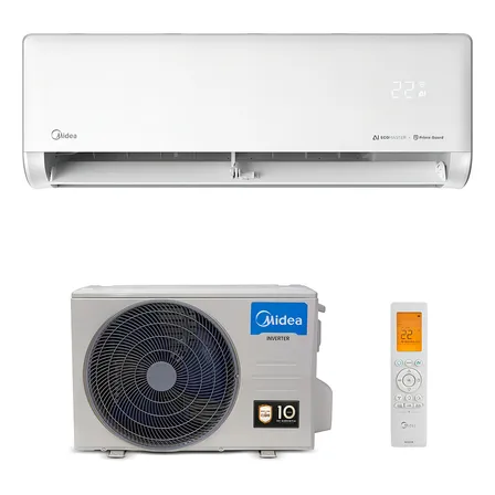 Ar Condicionado Hw Inverter Midea Ai Ecomaster 18k Frio Cor Branco 220v