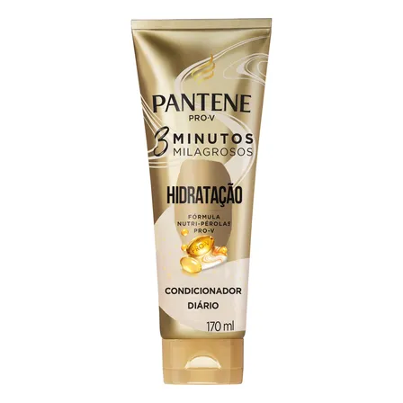 Condicionador Diário Pantene Pro-v 3 Minutos Milagrosos Hidratação 170 Ml