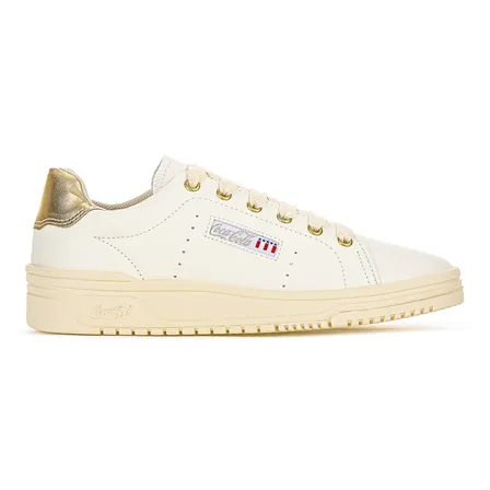 Tênis Feminino Baixo Coca-cola March Branco Conforto Leve