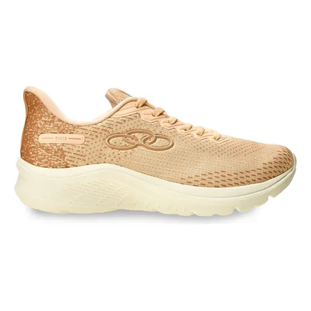 Tênis Feminino Delta 122 Olympikus Pessego Claro Dusty Liso 35 Br